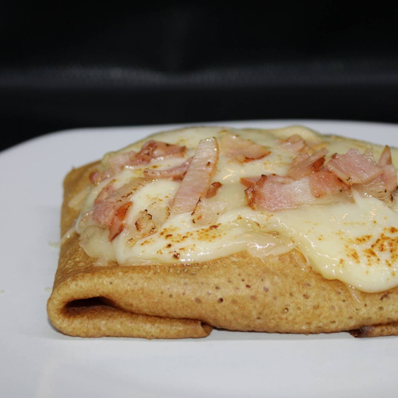 Crepa Pechuga de Pavo con Tocino