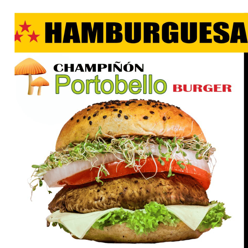 Hamburguesa Portobello