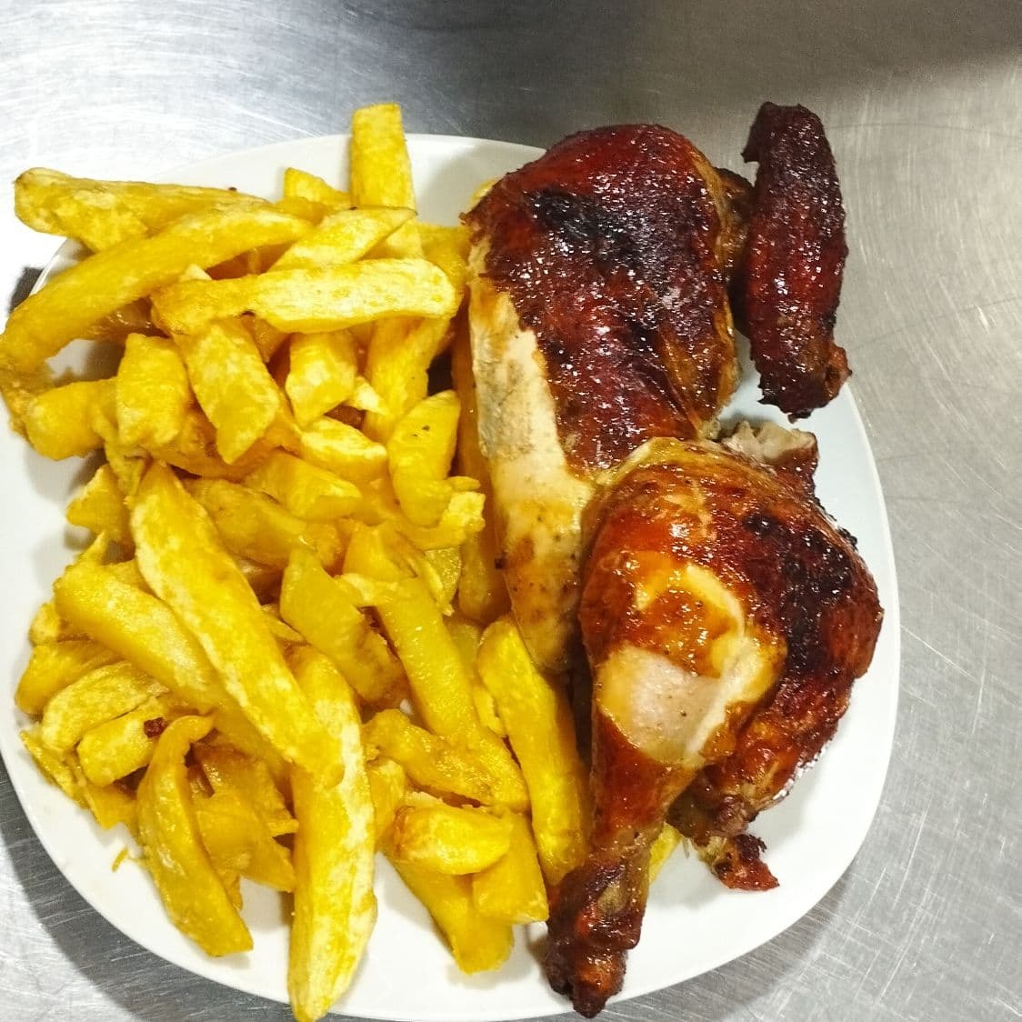 1/2 Pollo a la Brasa