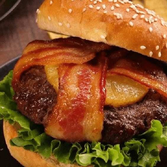 Hamburguesa Hawaiana