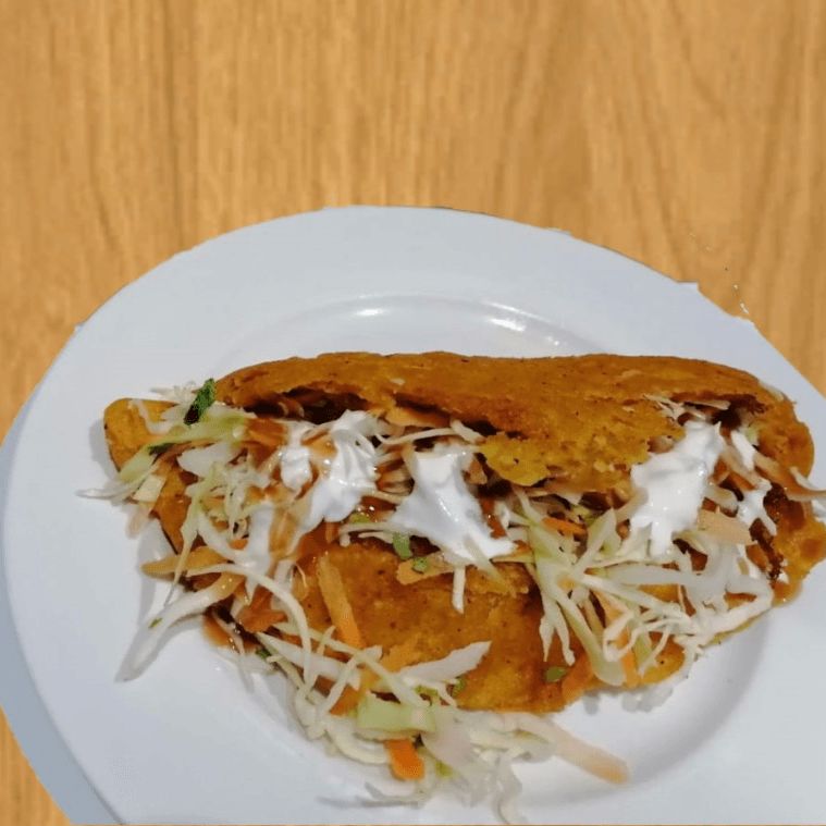 empanada de carne arreglada