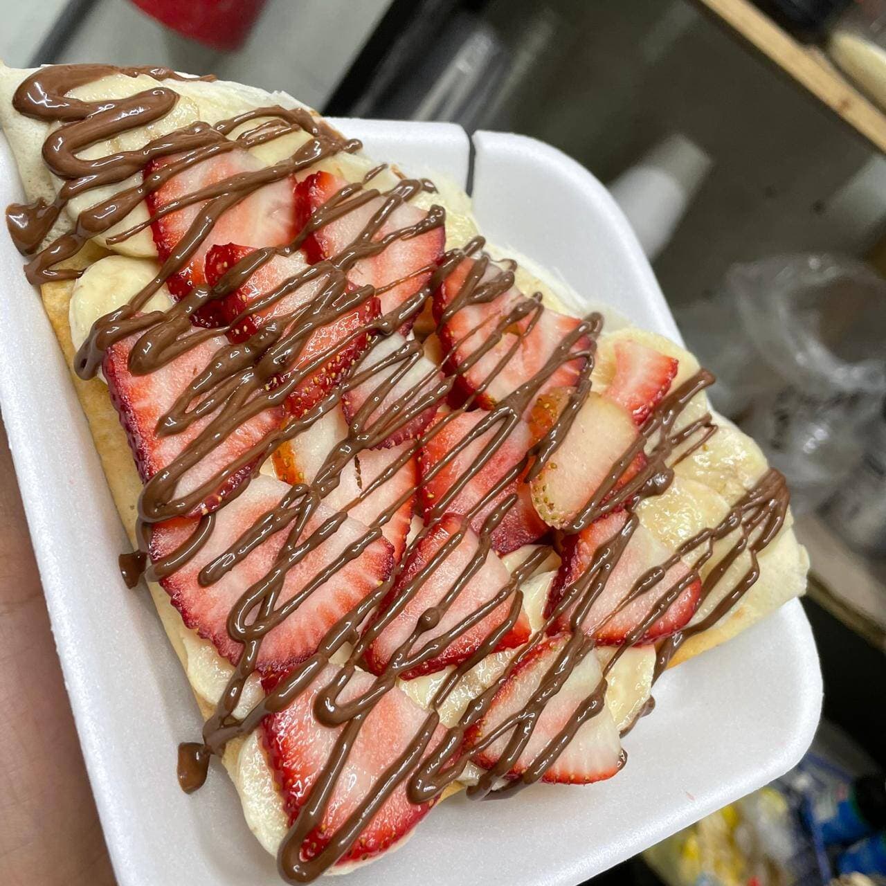Crepa Nutella, Fresa y Plátano