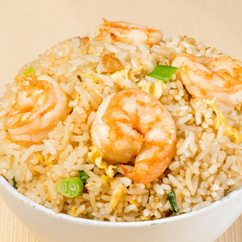 Chaufa con Langostinos