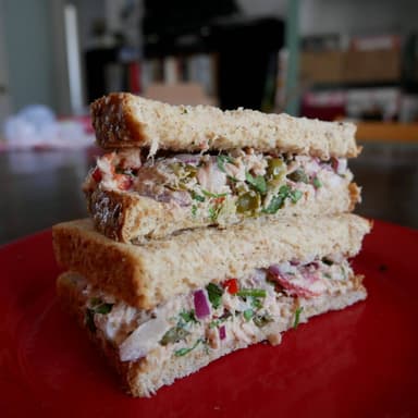 Sándwich De Atún Con Coditos