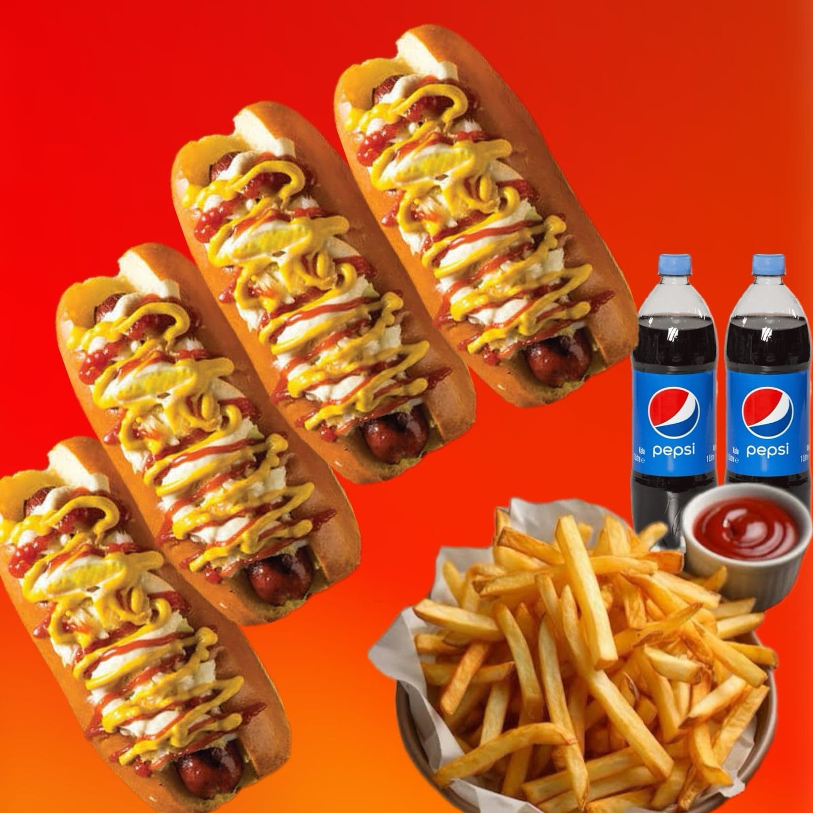 Hot Dogs Para Dos