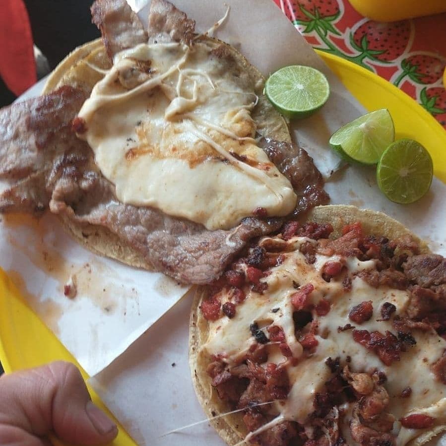 Taco Campechano con Queso