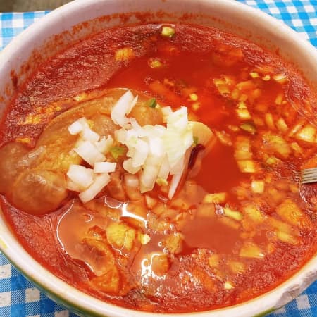 Plato de Menudo De Res