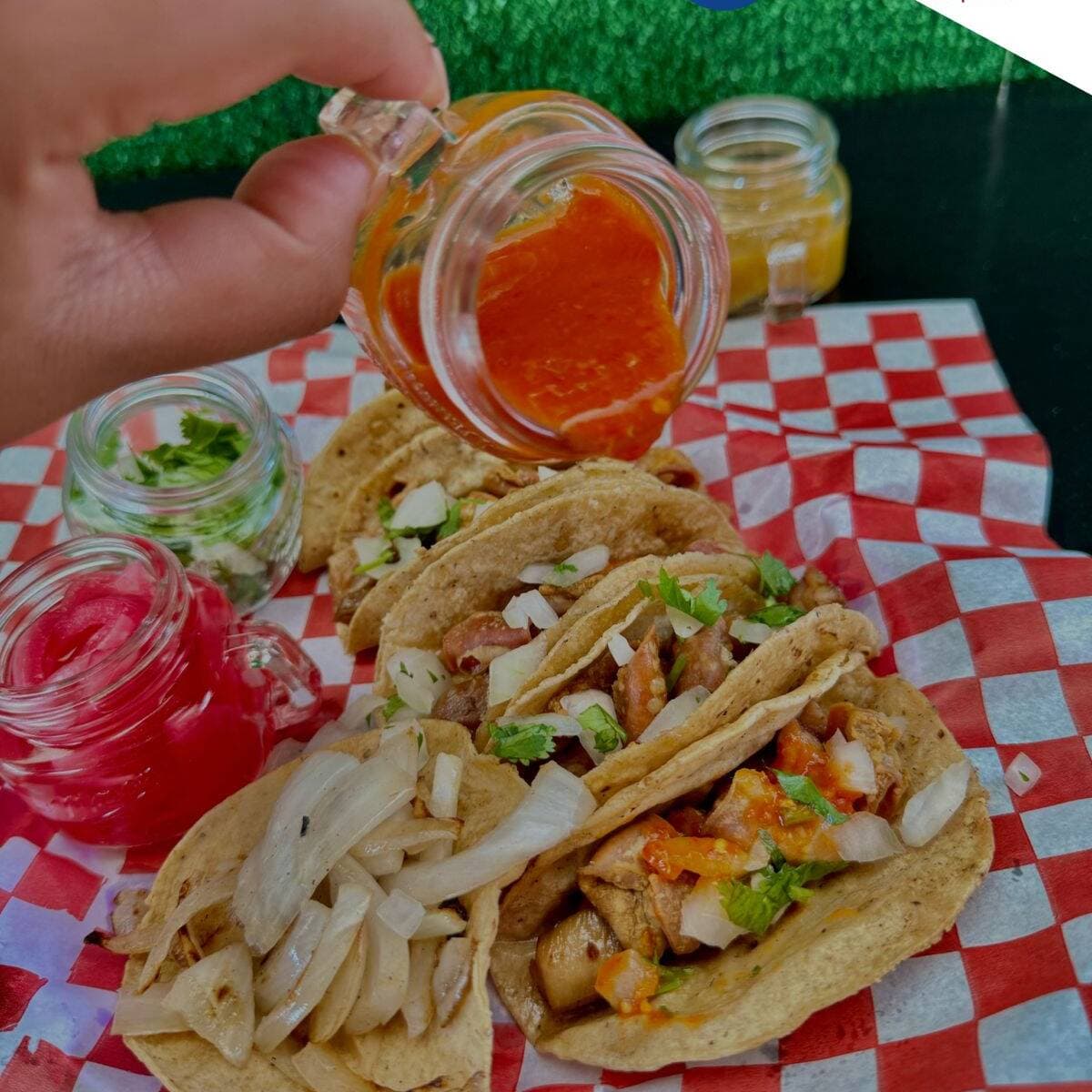 Taco de Tripitas Doradas