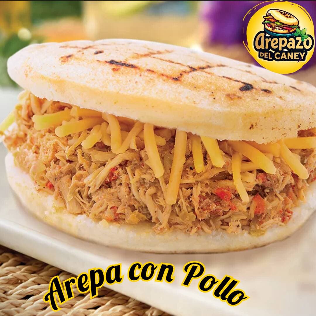 Arepa con Pollo