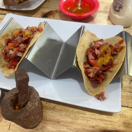 Quesadilla de Estofado de Marlín