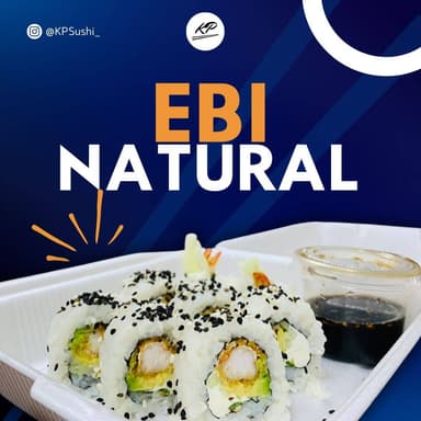 Rollo Natural Ebi de Camarón