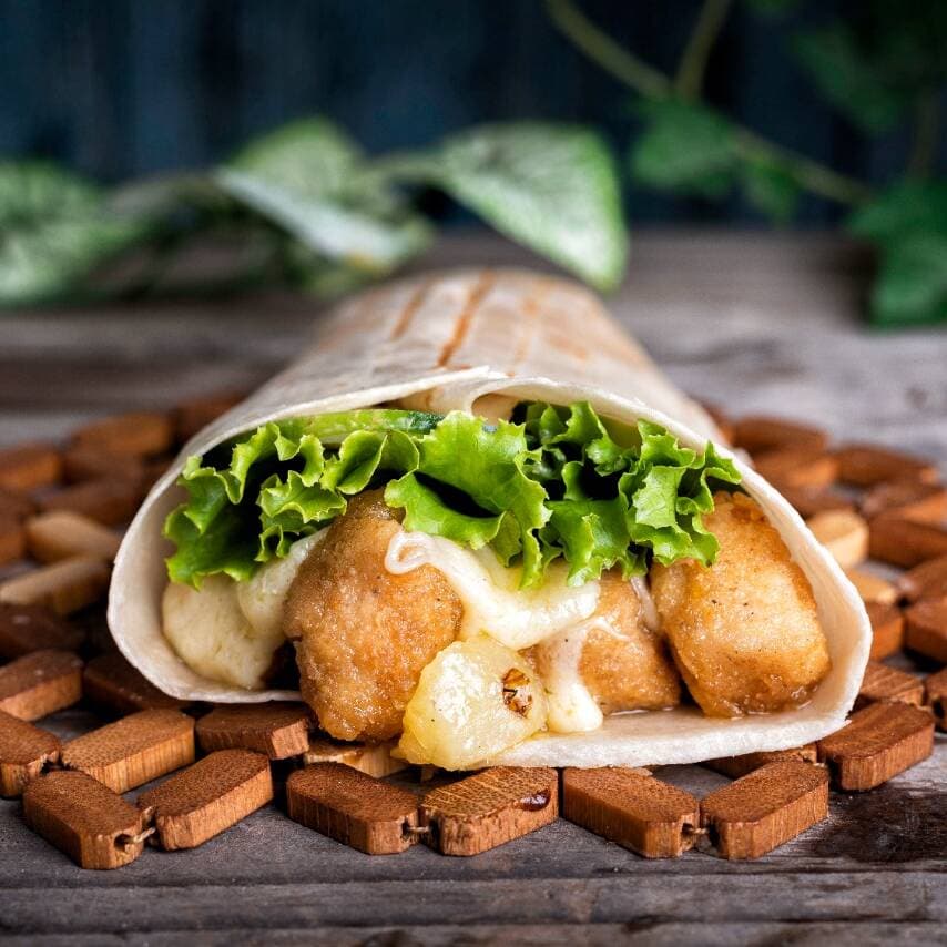 Wrap Hawaiian Chicken*