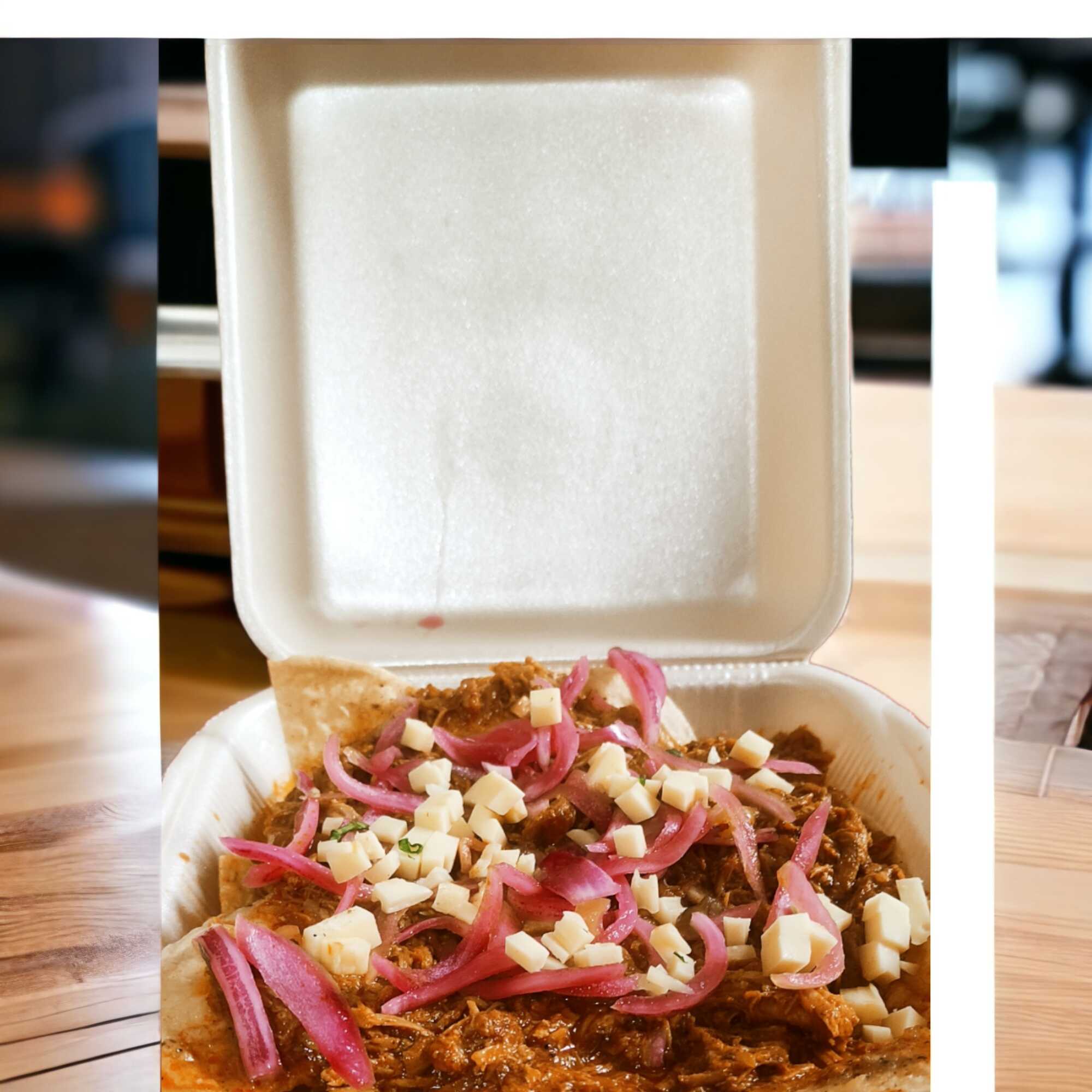 Chilaquiles de Cochinita Pibil