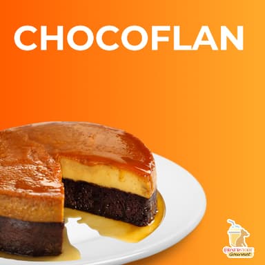 Rebanada Choco Flan