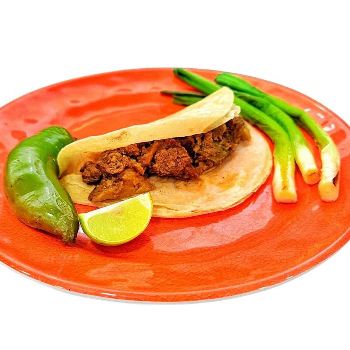 Taco de Chicharrón Prensado