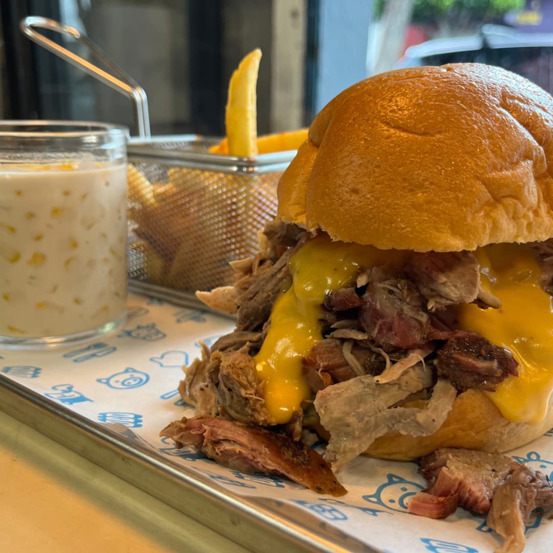 Sándwich de Pulled Pork
