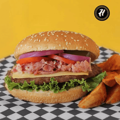 Hamburguesa con Tocino