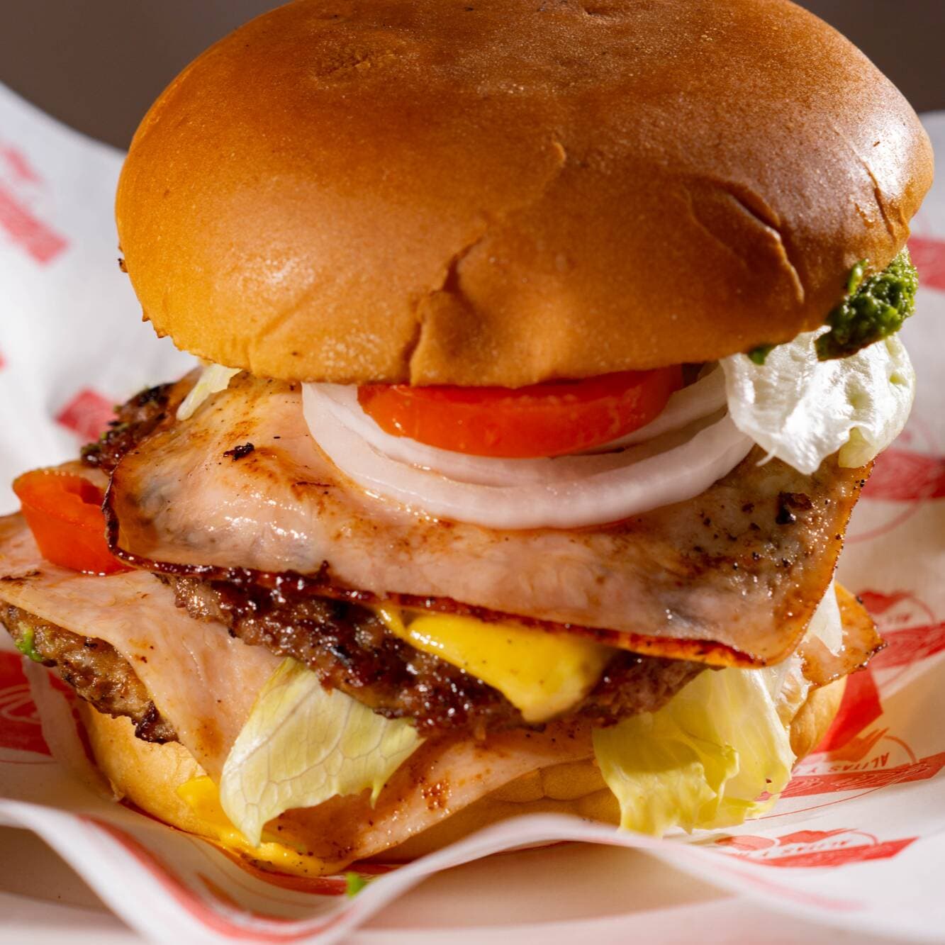 Hamburguesa Clásica Doble