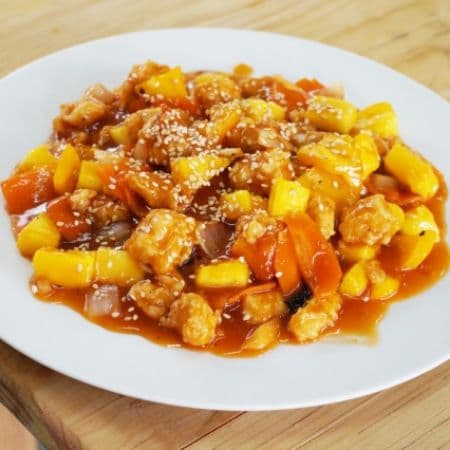 Camarones Agridulces (6 Piezas)