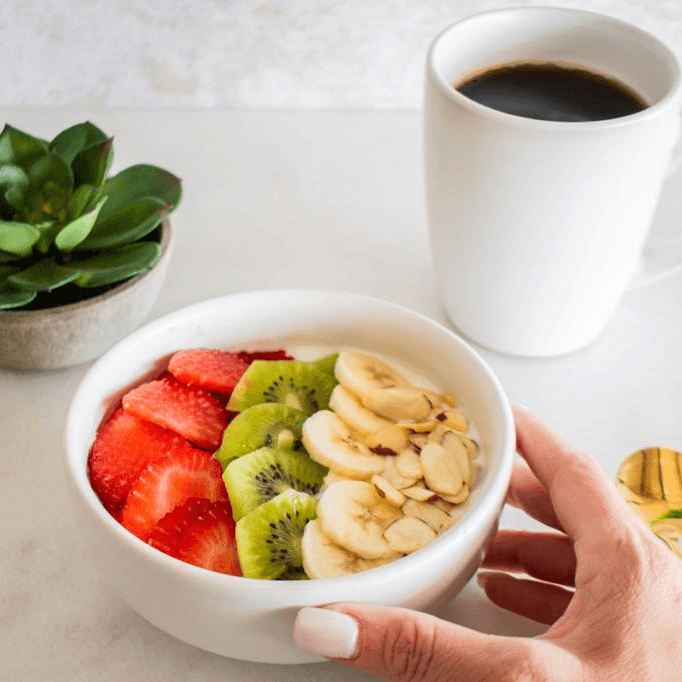 Bowl de frutas con Yogurth
