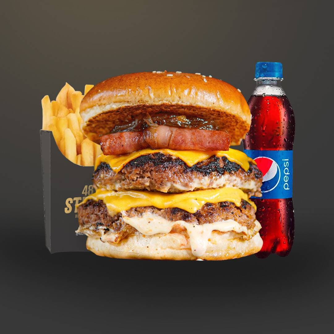 American Jr + Papas + Gaseosa pet 250ml