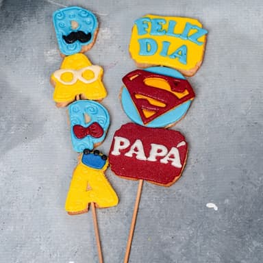 Galleta brocheta