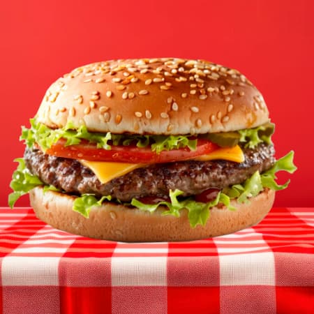 Hamburguesa chipotle