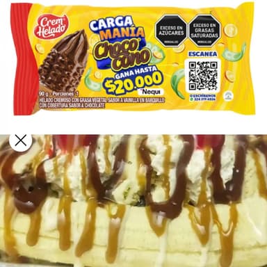 Banana Split + Chococono