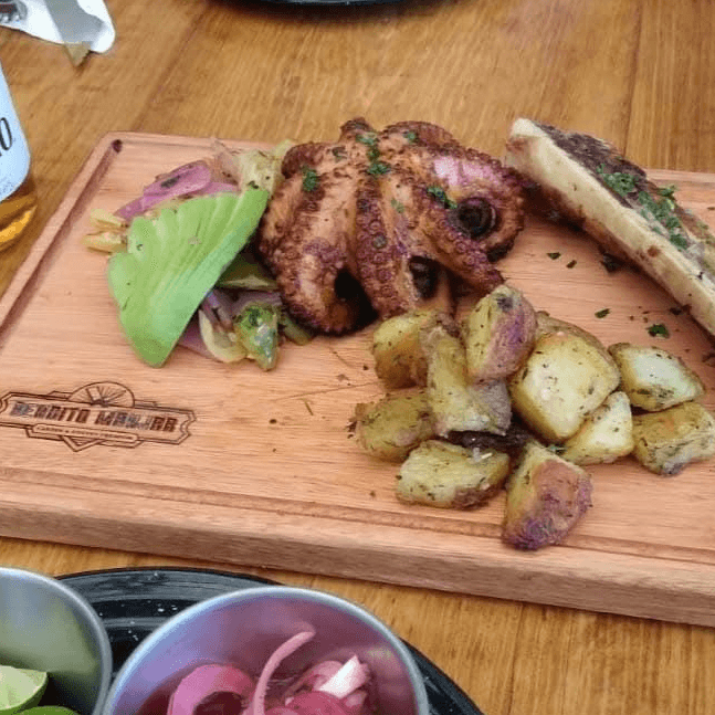 Pulpo Zarandeado
