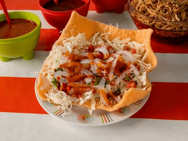 Chicharron con Verdura