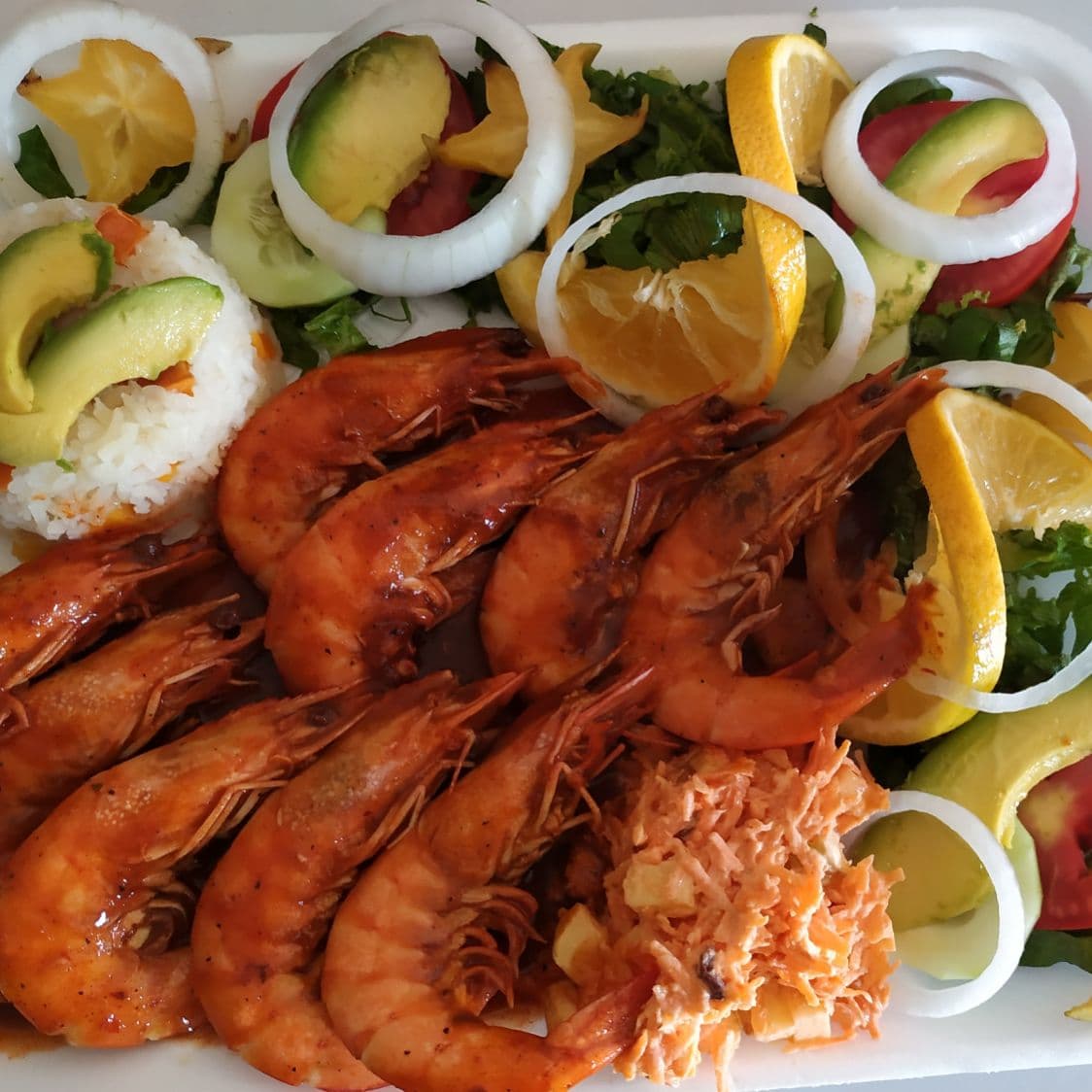 Camarones a la Diabla