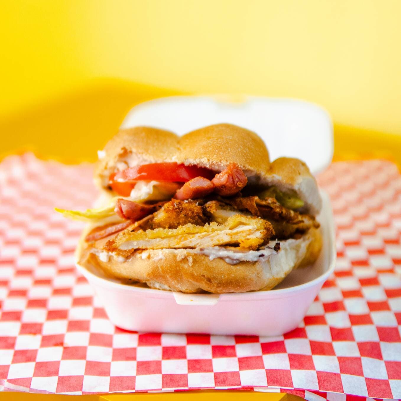 Torta Pequeña de Milanesa de Pollo