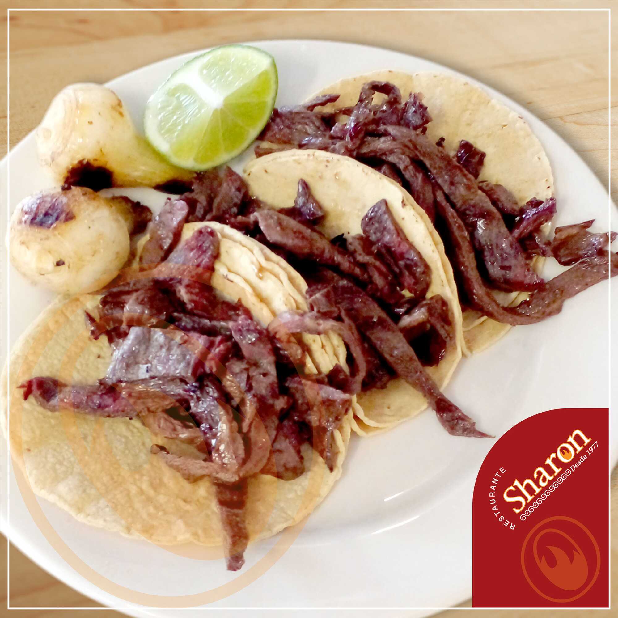 Tacos de Cecina Natural