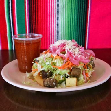 Tostada de asado