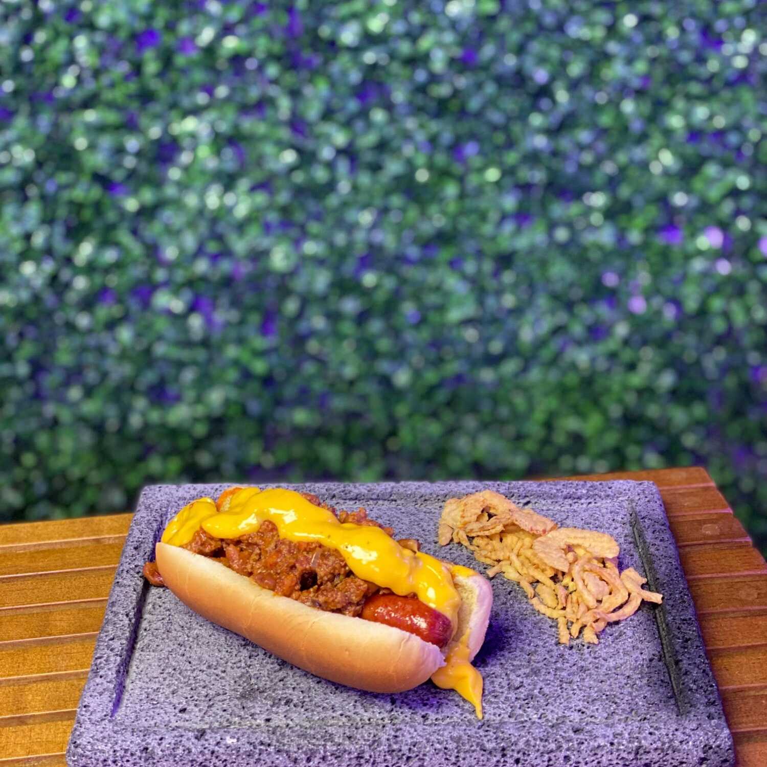 Hot Dog con Chilli Beans