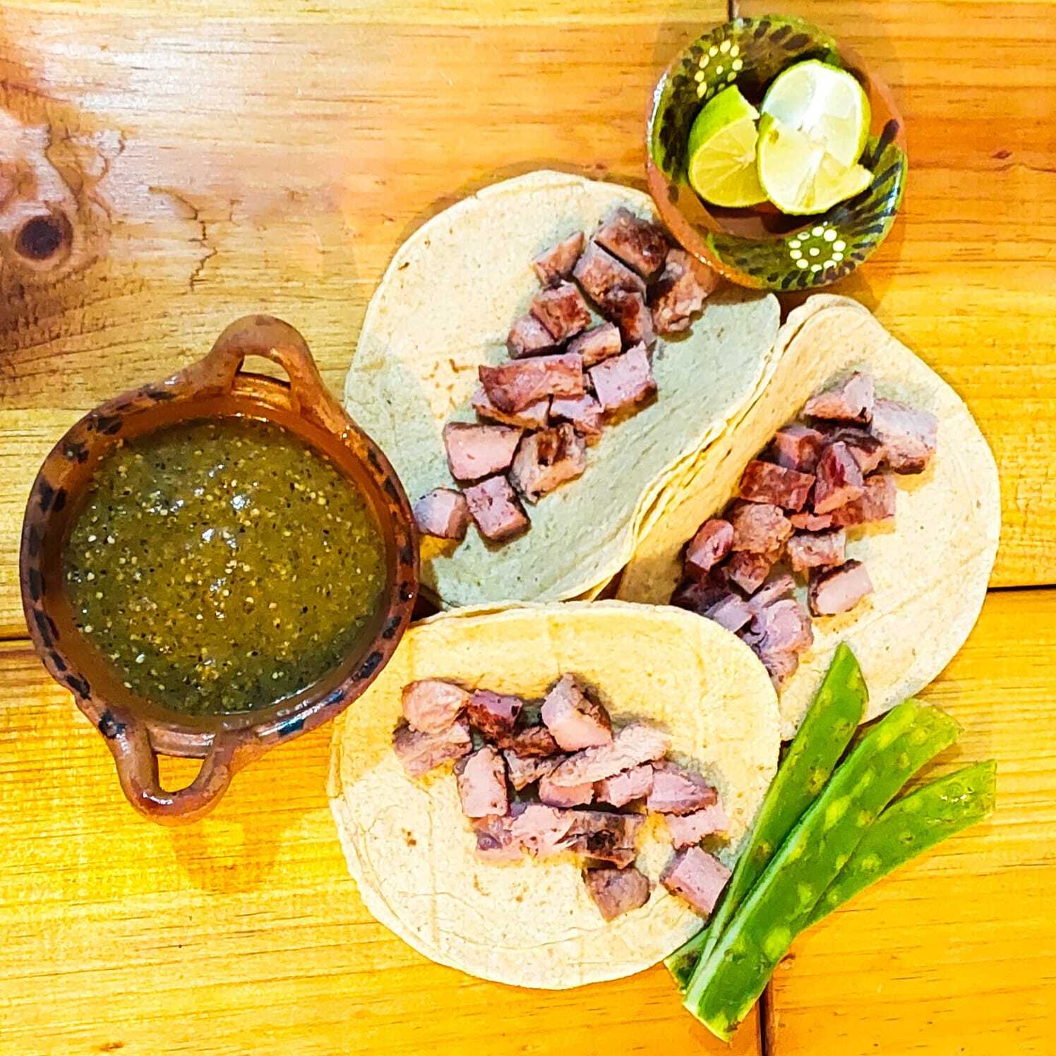 Orden de Taco de Arrachera (4 Piezas)