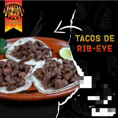 Taco de Rib Eye Angus