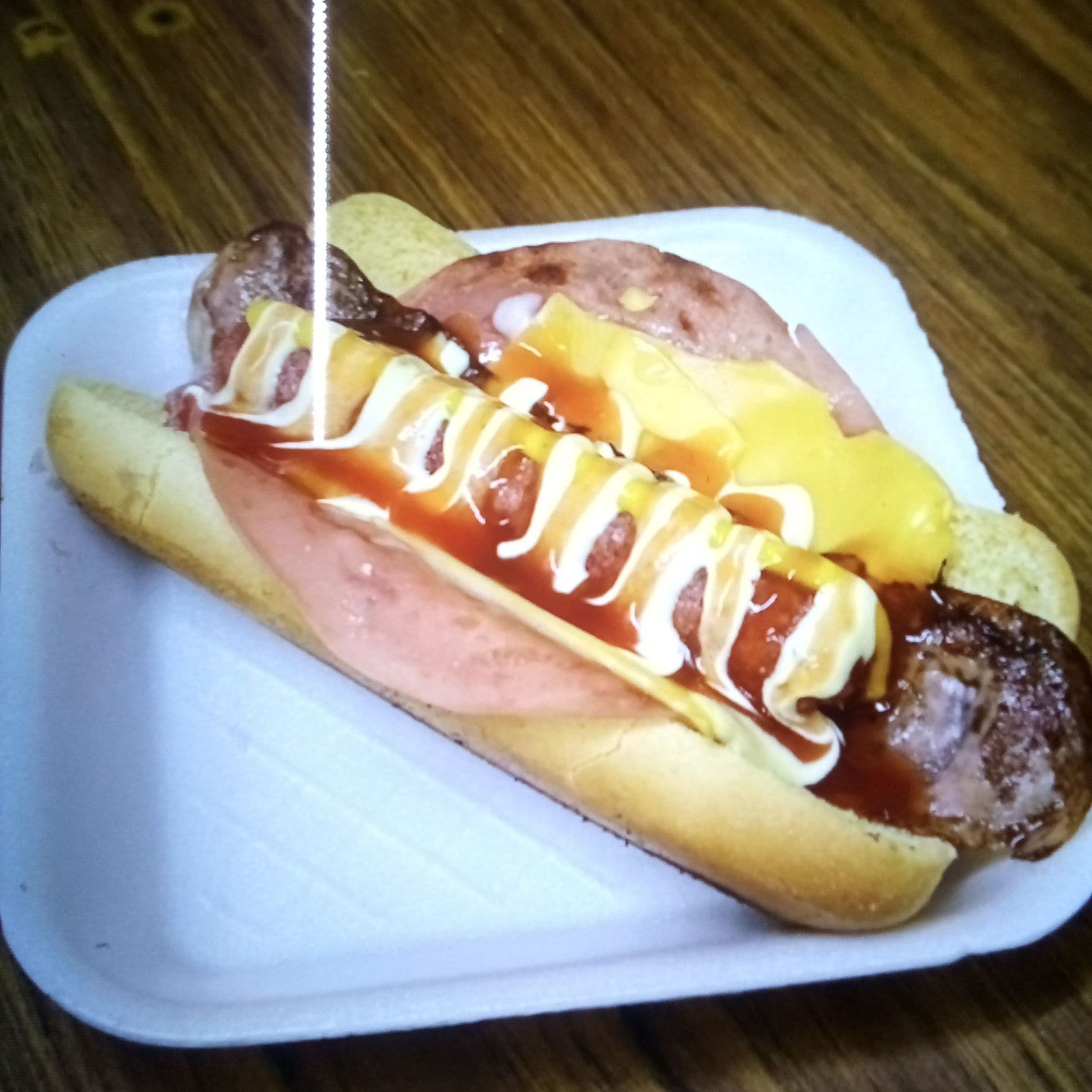 Hot dog encobijado