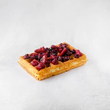 Gofre de Frutos Rojos