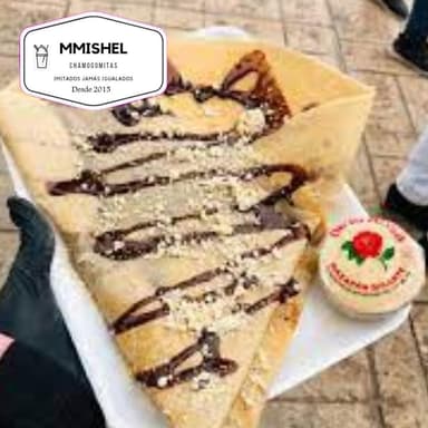 Crepa de Mazapán y nutella