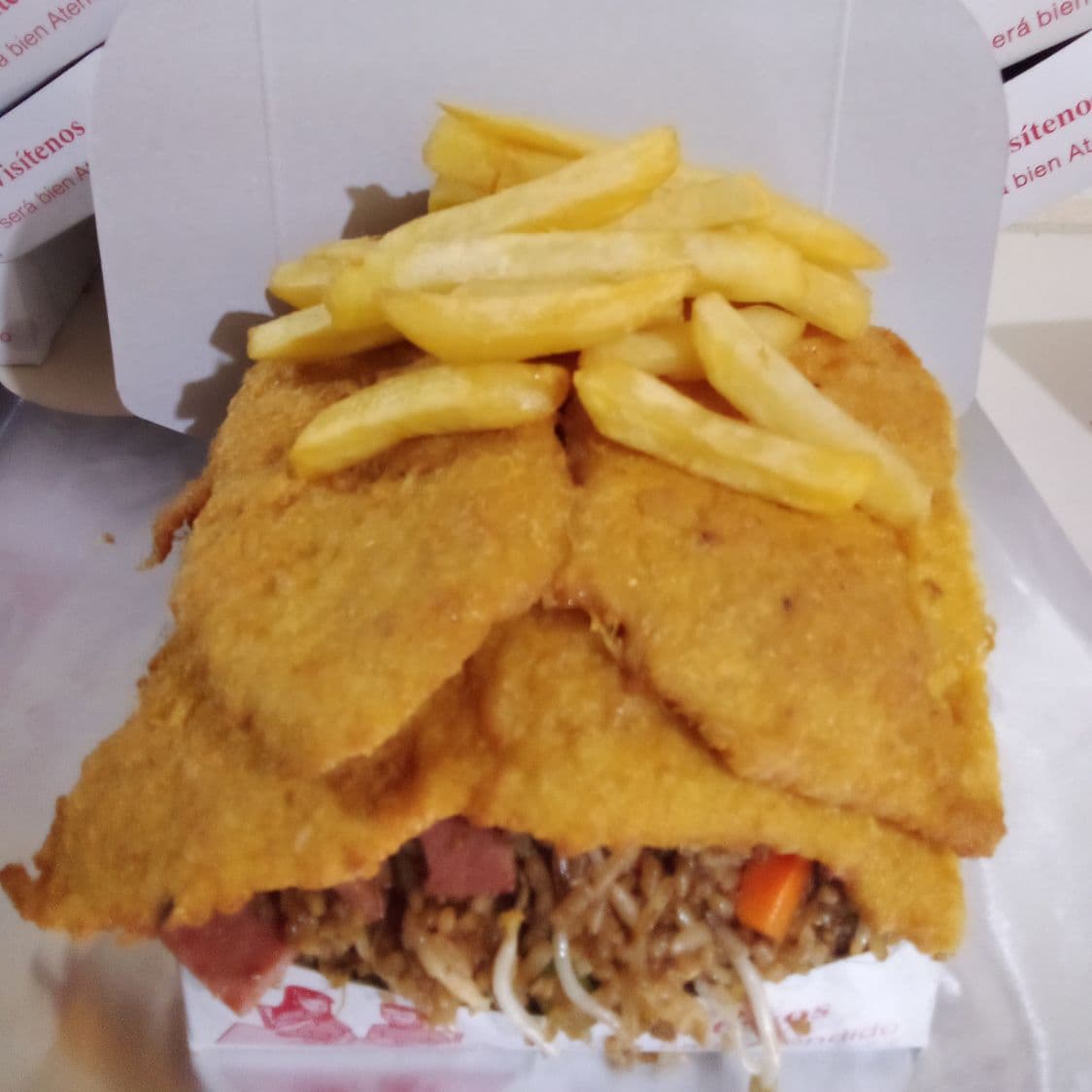 Arroz Chino con Chuleta