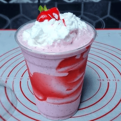 Malteada de Fresa