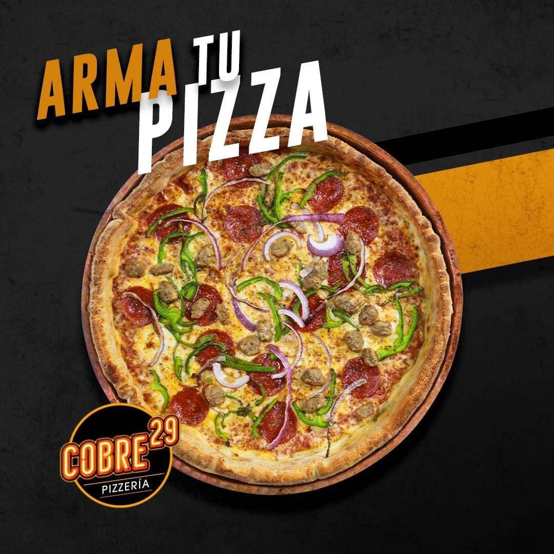Arma Tu Pizza Hasta 6 Ingredientes