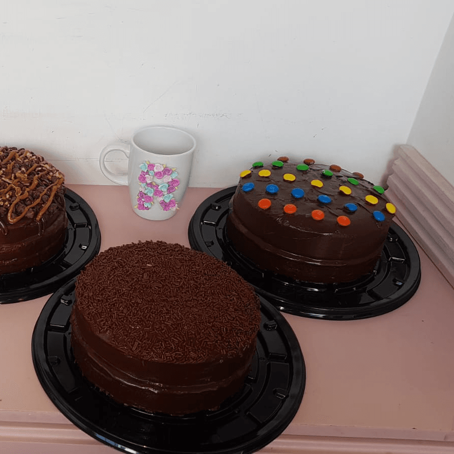 Pastel de Chocolate Mini Personalizado