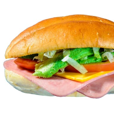 Combo Torta de Jamón con Queso Amarillo