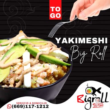 Yakimeshi Big Roll