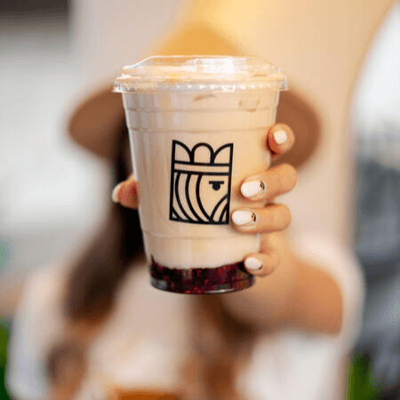 Raspberry Latte