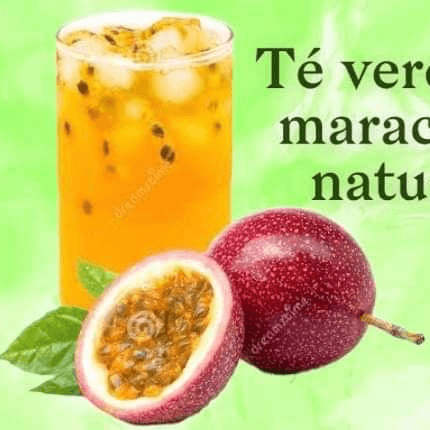 TÉ VERDE CON MARACUYA NATURAL POPPING DE FRESA