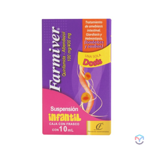 Albendazol Farmiver 400 Mg 100 Mg