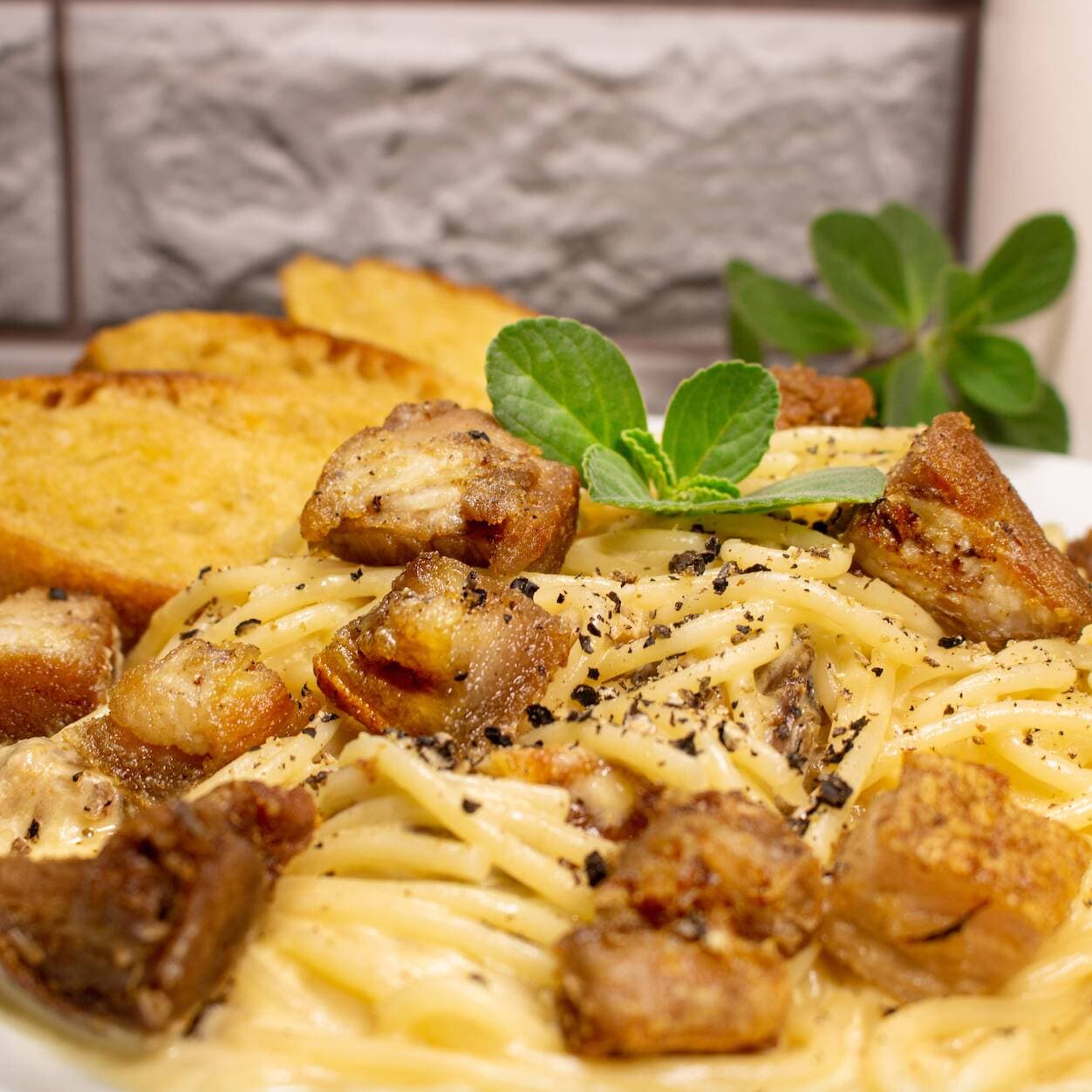 Espagueti a la Carbonara